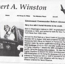 Lt. Commander Robert A. Winston (ca. 1942-1945)